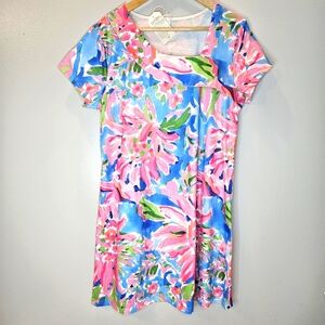 Spring Breeze Made with ♡ Floral  Dress Size L New